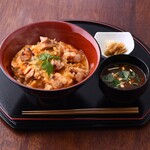 大山鶏の親子丼