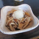 蕎麦 美酒 健肴 佳蕎庵 - 茸おろし和え