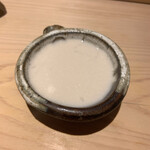 すし岩瀬 - ゴマフグの白子の摺流し