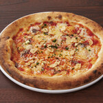 anchovy garlic pizza