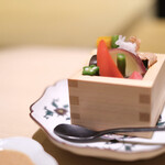 銀座 結絆 - 升野菜すっぽん煮凝り