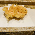 日本橋 蕎ノ字 - ■桜えびかき揚げ
      ☆駿河湾の桜えび香りは最高。
      