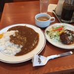 キッチンジロー - 2020/09 ｶﾚｰとﾊﾝﾊﾞｰｸﾞ