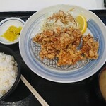 来島海峡サービスエリア フードコート - せんざんき定食
