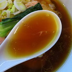 中華そば 深緑 - 黒出汁/スープ