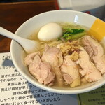 塩生姜らー麺専門店 MANNISH - 塩生姜らー麺 肉増し！ド定番☆