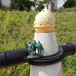 松島地区漁業組合 直売所 - ずんだソフト350円