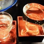 酒蔵きたやま - 120706東京　きたやま　白瀑（純米生原酒＆火入れ）飲み比べ