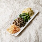 ナムル盛り合わせ