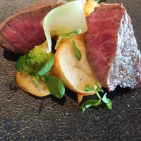 Bistro Sifflet - 黒毛和牛ランプ肉のステーキ✨