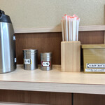 そばの神田 東一屋 - コンディメンツ。