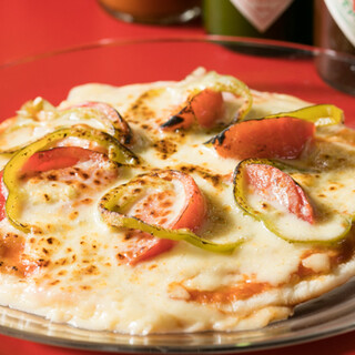 We pride ourselves on our pizzas, which are made from scratch starting from the dough.