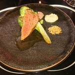 八王子うかい亭 - 牛フィレ肉のもろみ焼き