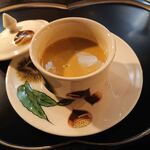八王子うかい亭 - 栗のスープ