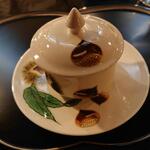 八王子うかい亭 - 栗のスープ