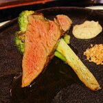 八王子うかい亭 - 牛フィレ肉のもろみ焼き