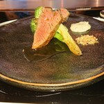 八王子うかい亭 - 牛フィレ肉のもろみ焼き