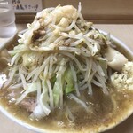 ラーメン二郎 - ■2019/11 みそラーメン 「ニンニクアブラ」(800円)