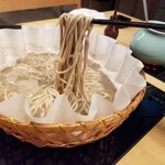 瓢斗 - 食事　生蕎麦