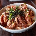 飯処 ふぉす。 - のり明太マヨ唐揚丼