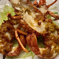 中国料理 桃花林 - 伊勢海老の紹興酒蒸し焼き