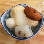 串焼き酒場 おんず - 小鉢② おでん的な