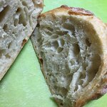 空と麦と - ←の断面