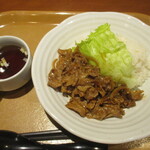 中華食堂ウーロン - 日替わりごはん(焼肉ごはん)！