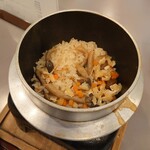 穂高荘　山のホテル - 山菜釜飯