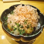 ますぶち - はもと茄子　揚げ出汁