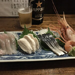 ばんや - 刺身盛り合わせ