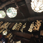 ばんや - 「凍み豆腐」「寒干し大根」「ビン玉照明」