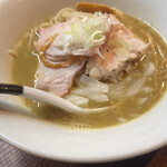 芛堂寺 - 牡蠣の白鶏塩蕎麦✨