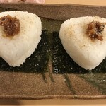 1 local chicken miso Onigiri