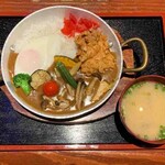 海峡 - 野菜を食べるカレー