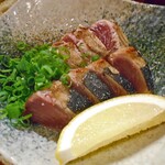 japanese restaurant 旬菜 籐や - 千葉産 かつお塩たたき