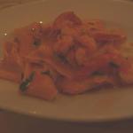 イル・パチョッコーネ・ディ・キャンティ - エビのトマトクリームのパスタ