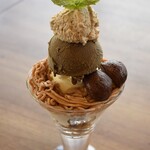 Hojicha Chestnut Parfait