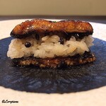 御料理 寺沢 - 鰻の飯蒸し