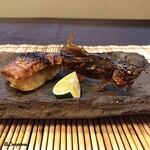 御料理 寺沢 - 天竜川の鮎焼と秋田の甘鯛焼