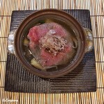 御料理 寺沢 - 北上牛のすき煮