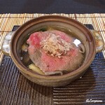 御料理 寺沢 - 北上牛のすき煮