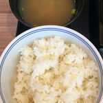 Yoshinoya - 大盛無料のご飯＆味噌汁