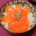 TSURUYA - 家でミニ信州サーモン丼