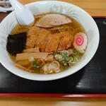 川崎屋食堂 - 【2020.10.1(木)】カツラーメン(並盛)750円