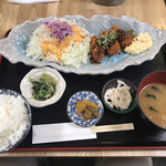 旬のおばんざい地酒のはぜやん - 本日のはぜやん定食（カキフライ）