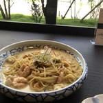 クニタケ レストラン&カフェ - ウニクリームパスタセット