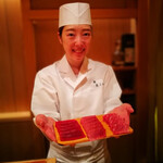 鮨 あらい - メイさんとやま幸の鮪