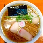 きく屋 - 煮干中華大盛＋煮玉子‼️