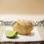 新ばし 星野 - 白甘鯛 松笠揚げ